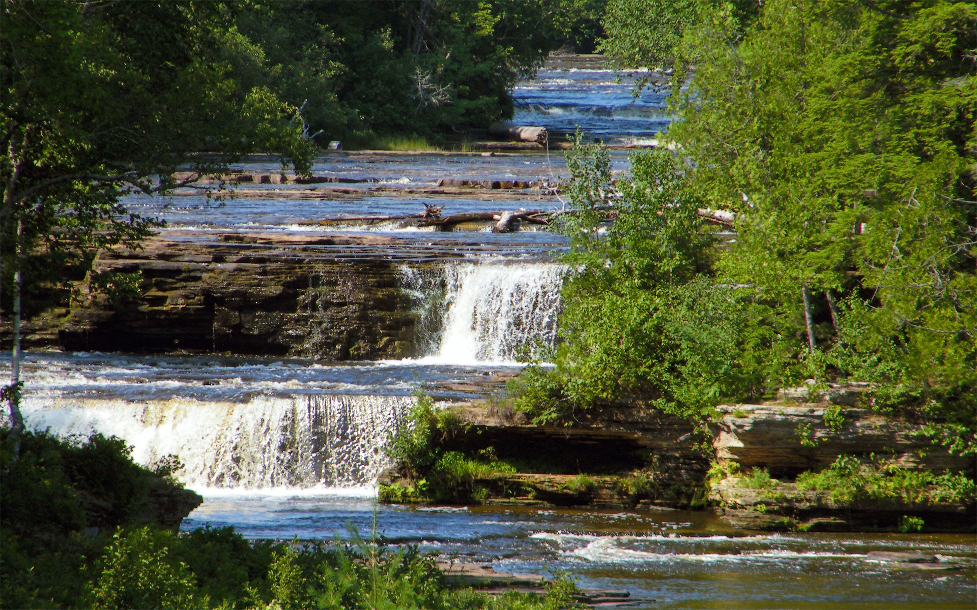 Tahquamenon Falls Michigan Munising State Parks Fall