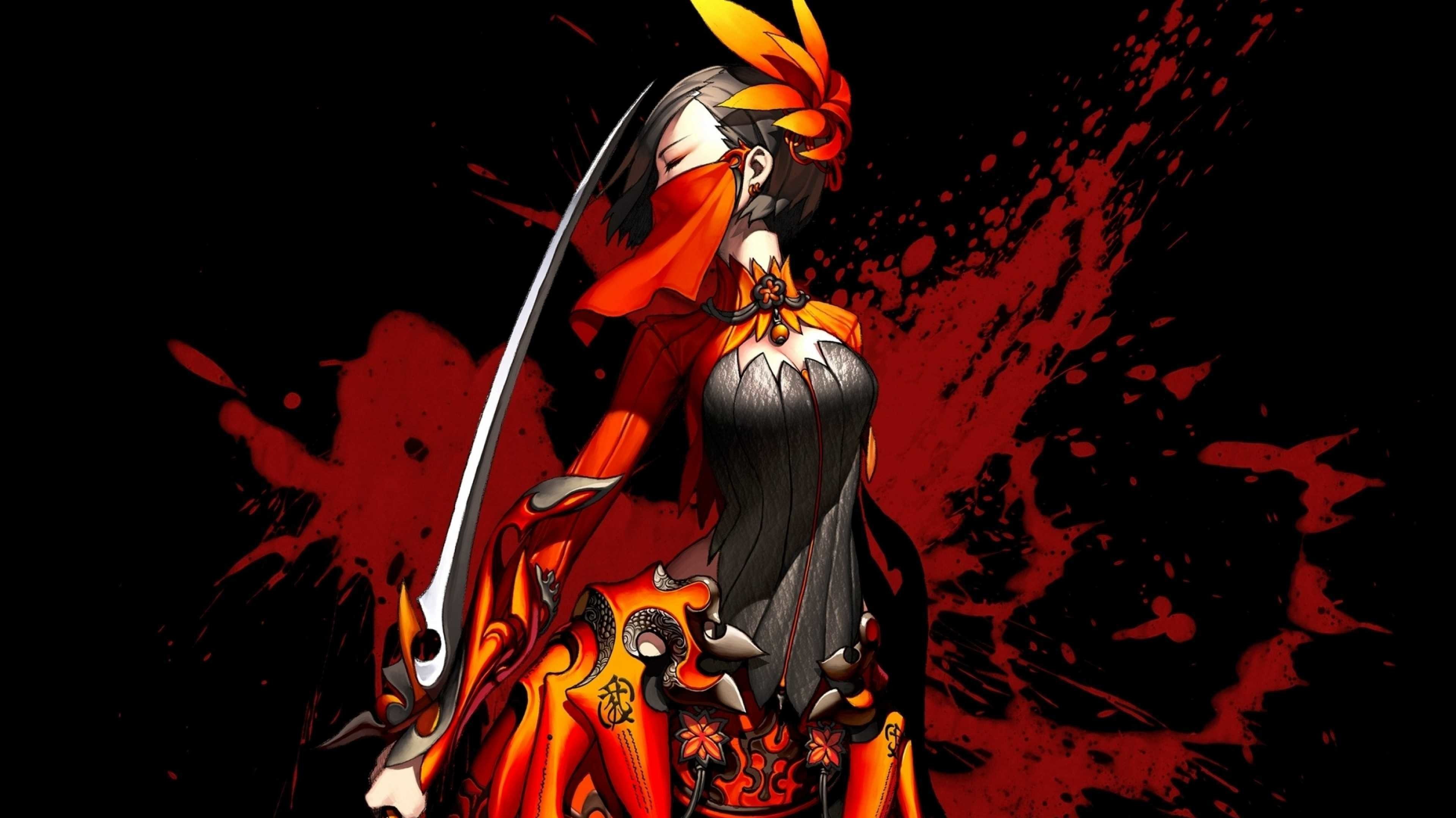 Red Anime Wallpaper