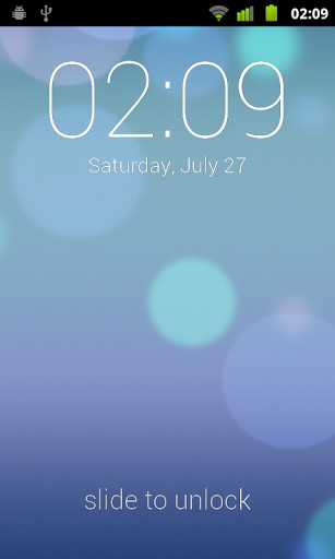View bigger   iPhone 5s Lock Screen for Android screenshot