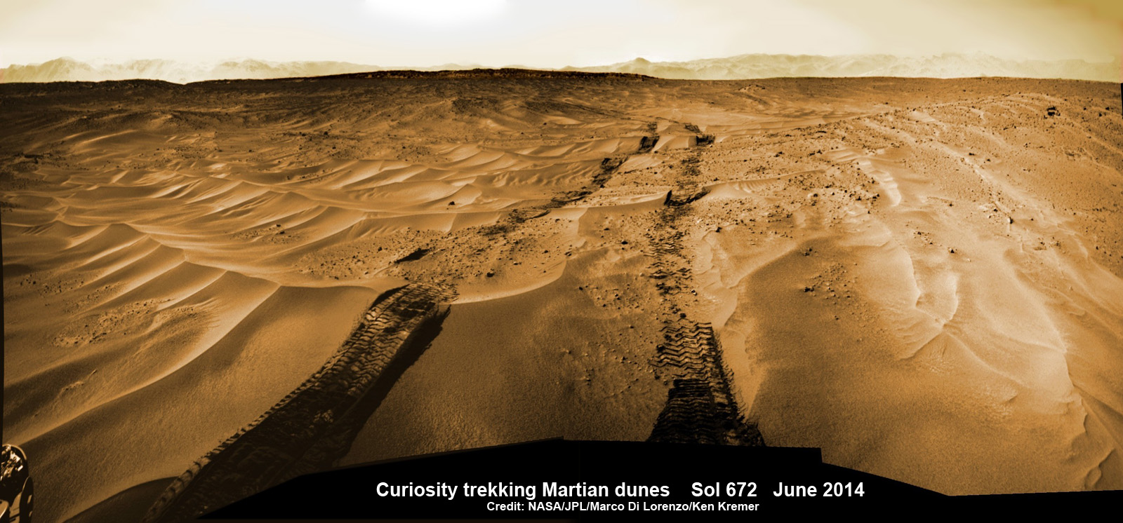 Curiosity Celebrates One Martian Year On Mars Roves Outside