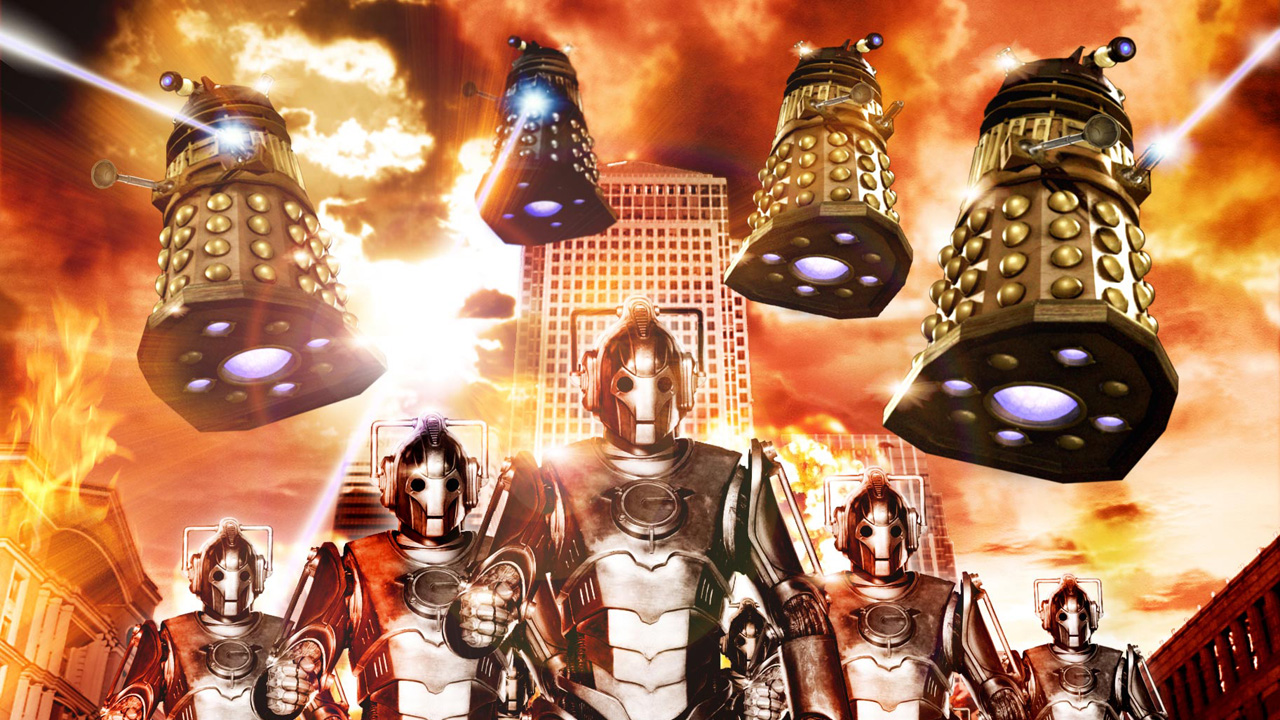 Dalek Cybermen Wallpaper Doctor Who