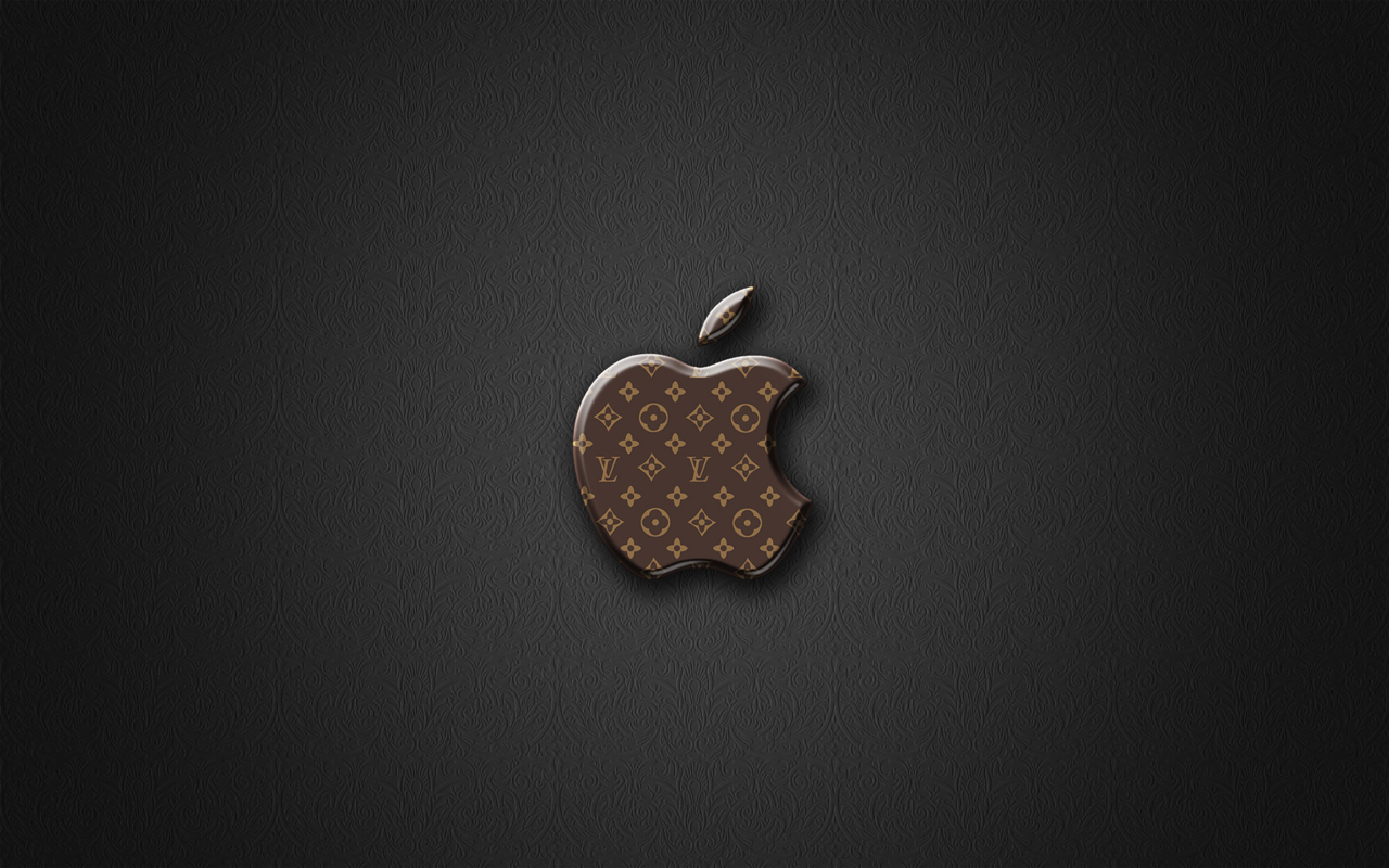 Apple Logo Wallpaper   Louis Vuitton   Monogram LaggDogg Wallpapers 1280x800