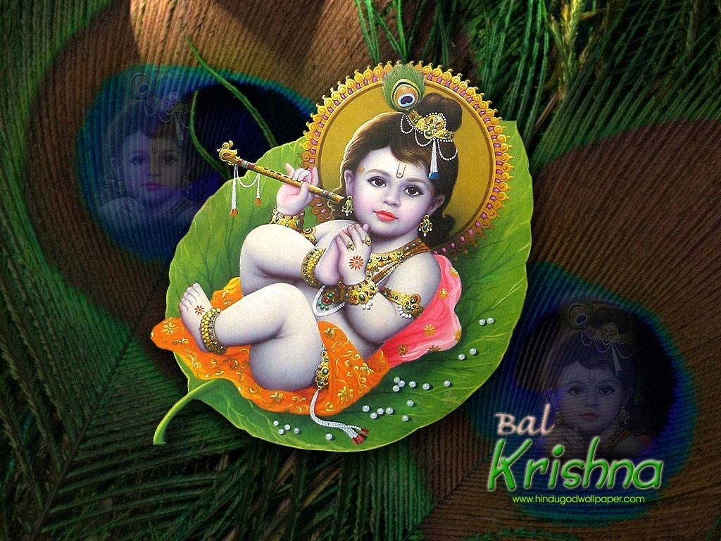 Baby Krishna Wallpaper for Desktop 1024x768