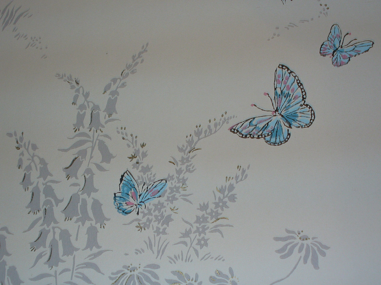 Our Arts and Crafts Home Vintage Wallpaper Find