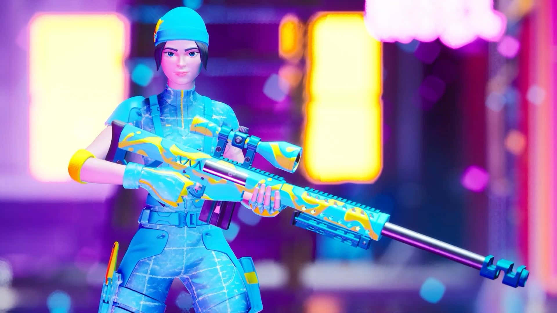 Wildcat Fortnite Skin Making A Powerful Statement Wallpaper