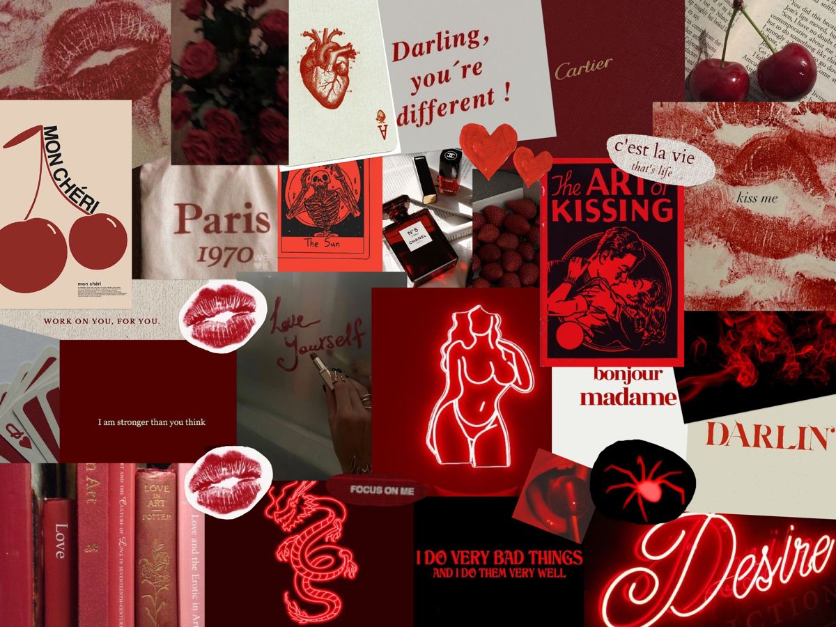 Red Aesthetic Wallpaper