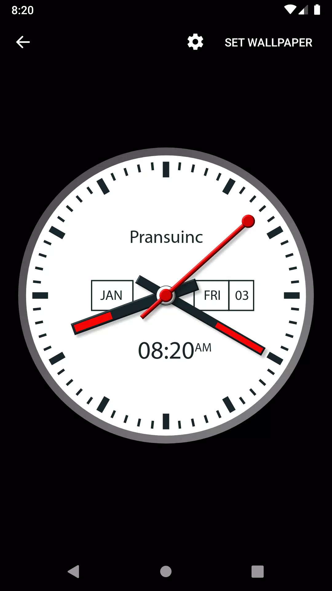 Free download Swiss Clock Live wallpaper for Android APK Download