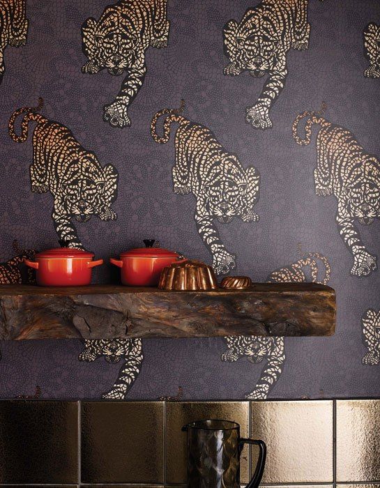 Fashion Designer Matthew Williamson S New Tyger Wallpaper For