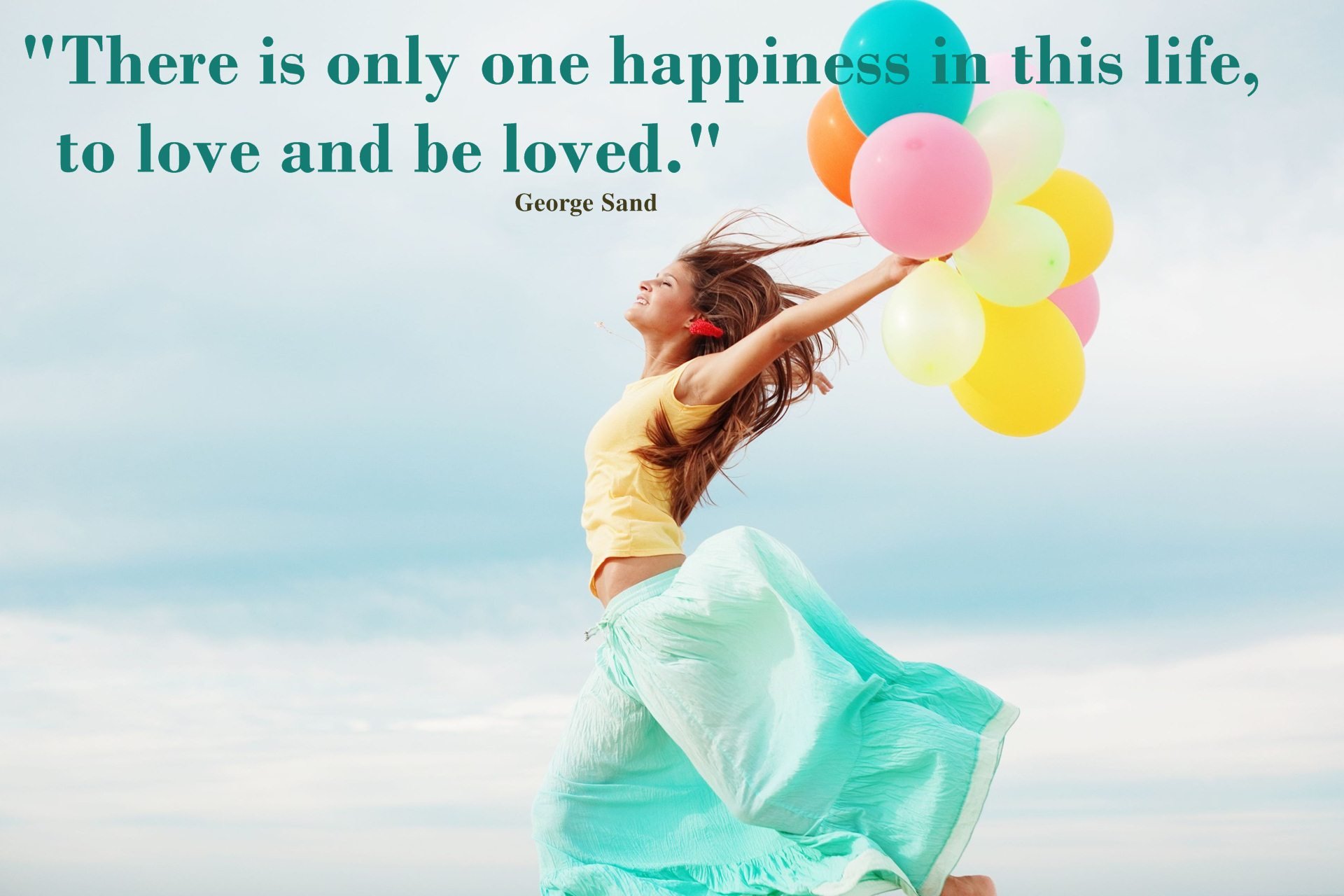 Happiness Life Quotes Wallpaper