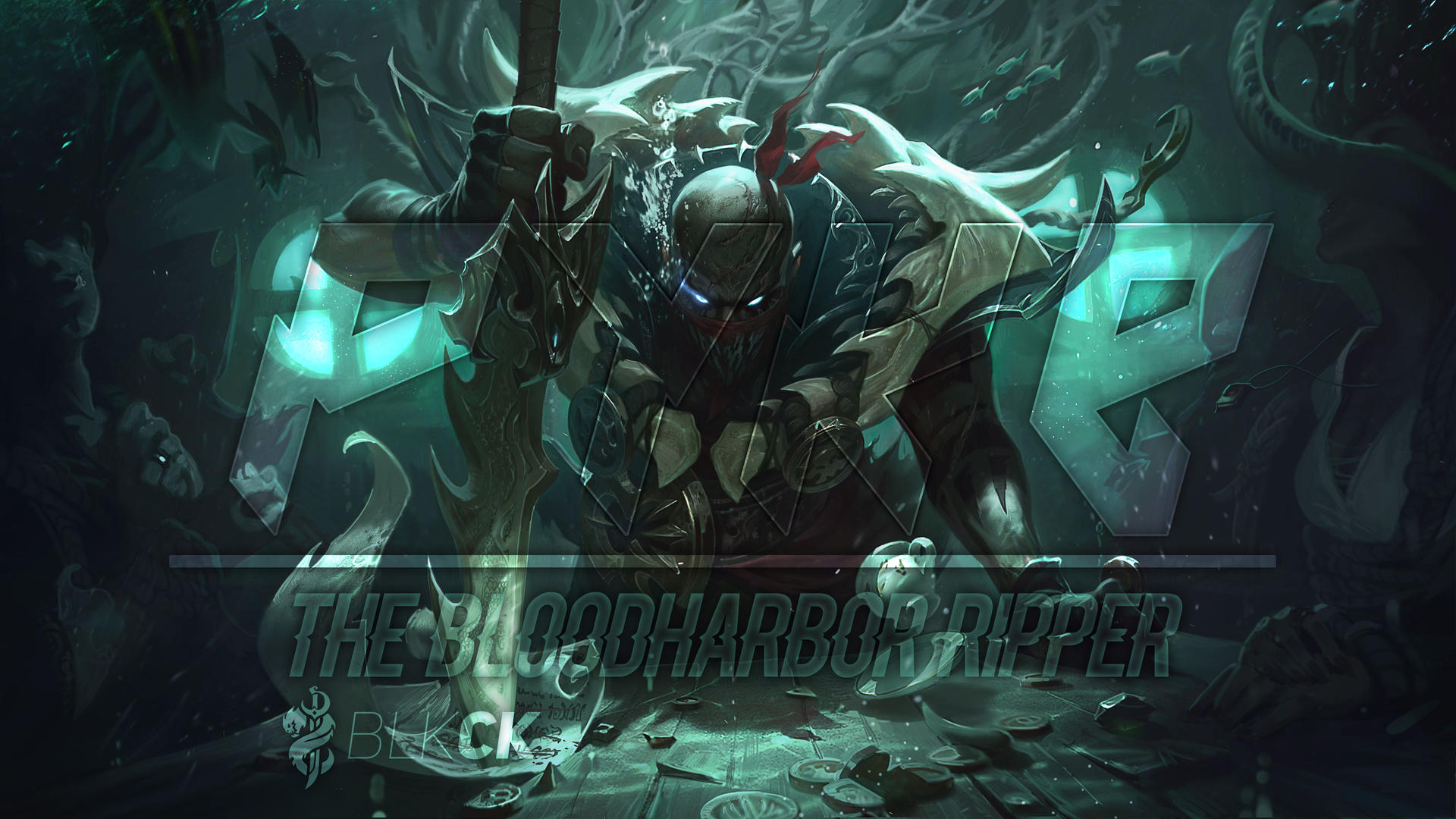 Pyke Wallpaper League Of Legends HD By Blkck