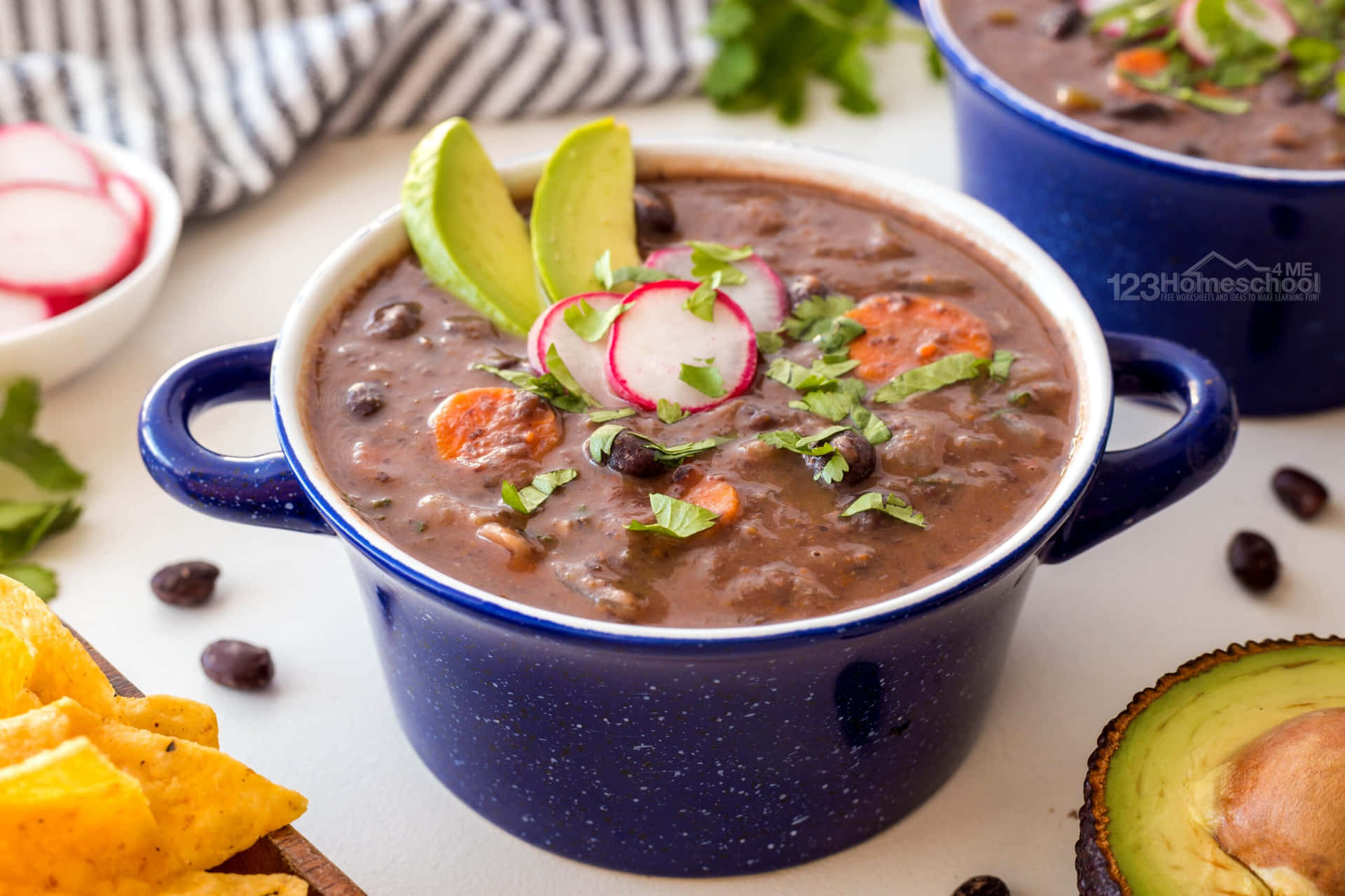 Black Bean Soup Wallpaper