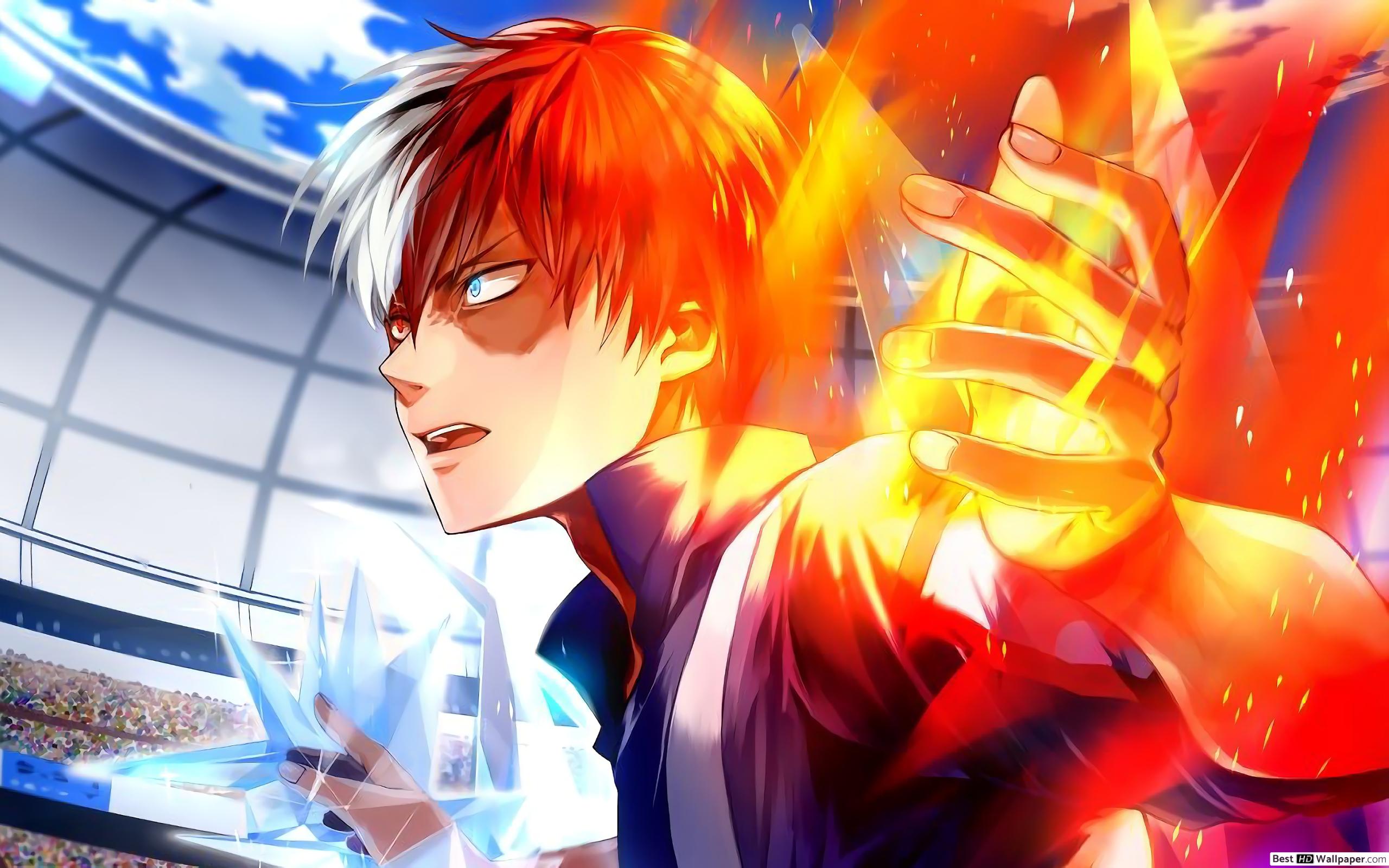 Todoroki Bnha Laptop Wallpaper On