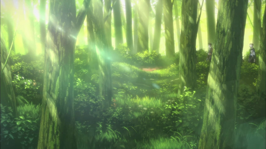 Anime girl forest wallpaper  plingcom