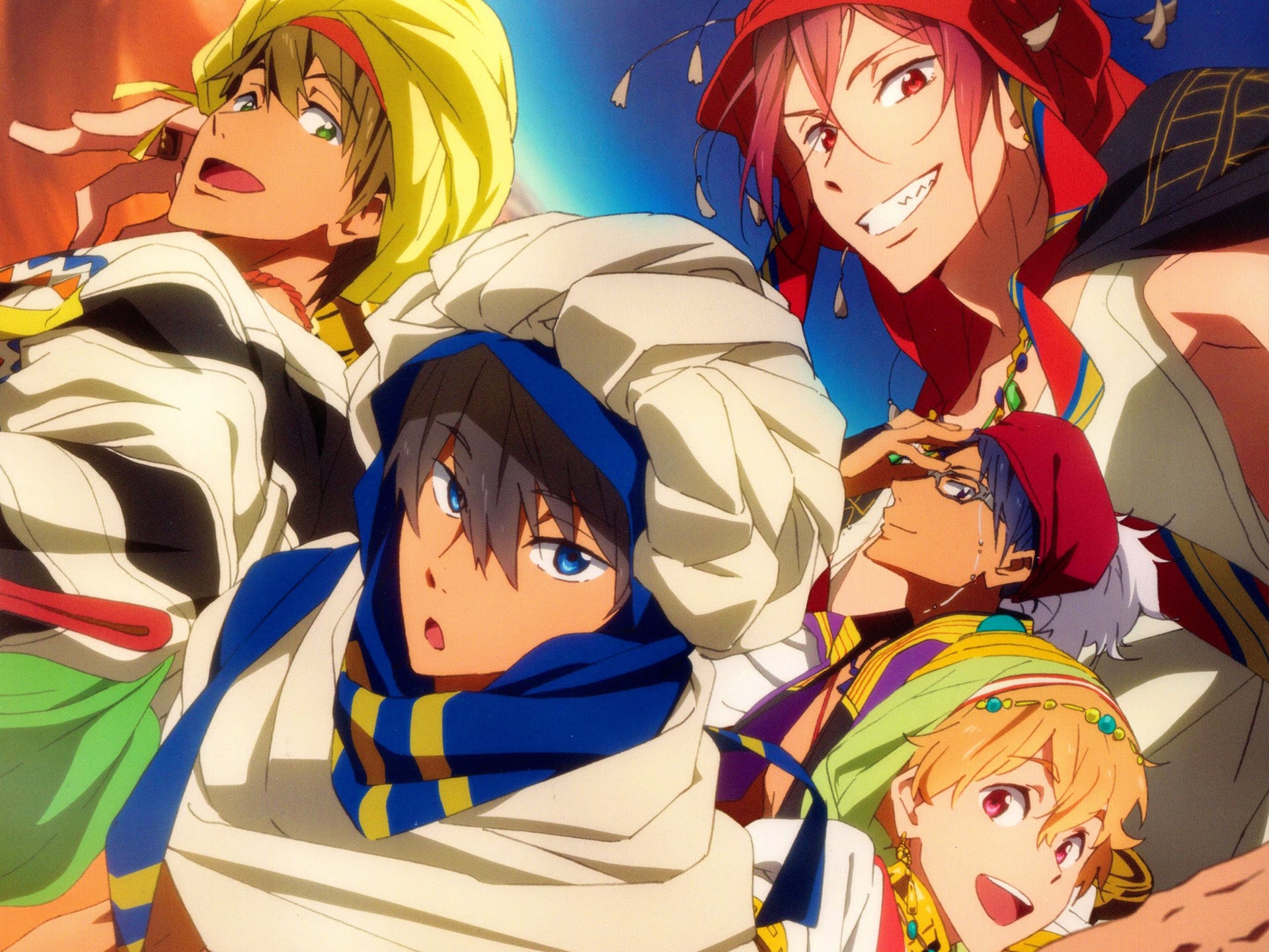 Makoto Iwatobi Swim Club Anime Boys HD Wallpaper A84