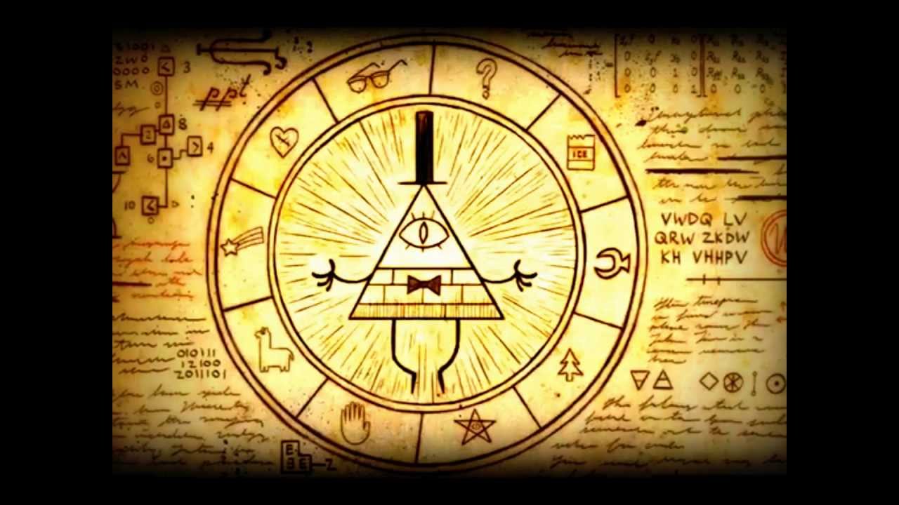 Gravity Falls Bill Cipher Wheel Solved