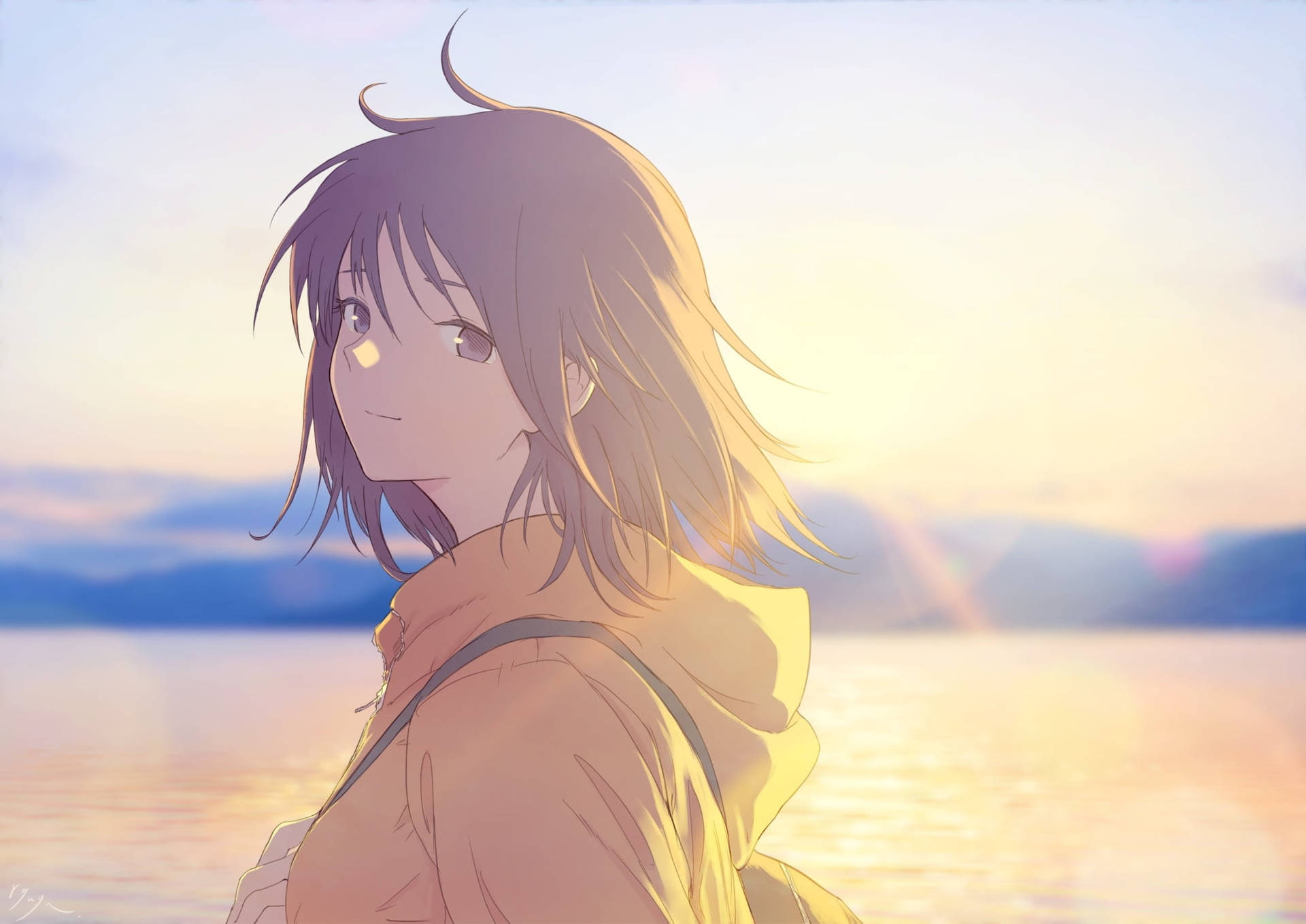 Tomboy Anime Girl Wallpaper