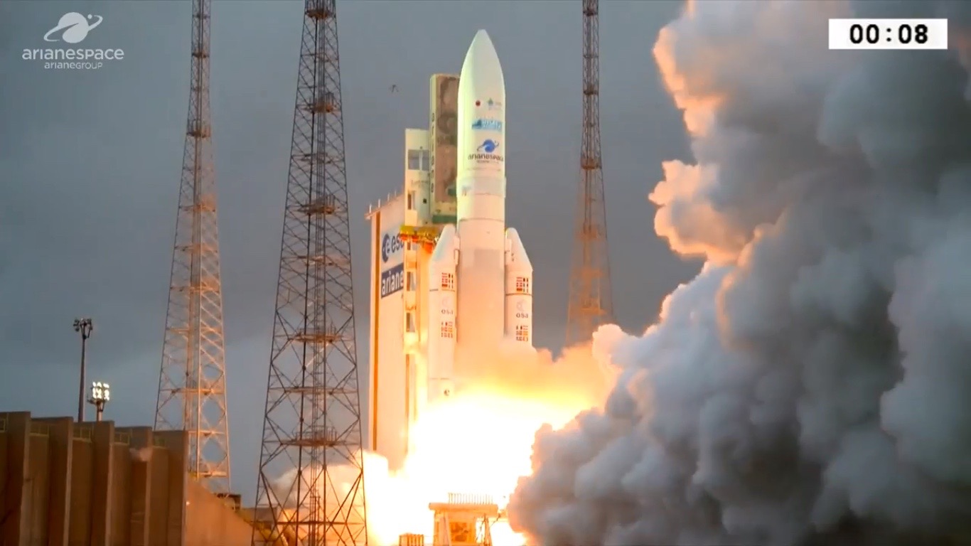 Ariane European Heavy Lift Rocket Space