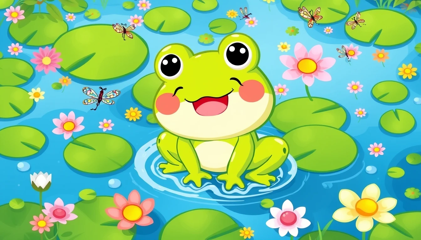 Keroppi Wallpaper