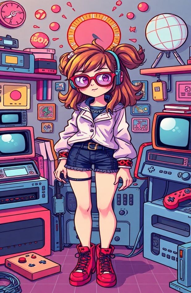 Geek Girl Wallpaper