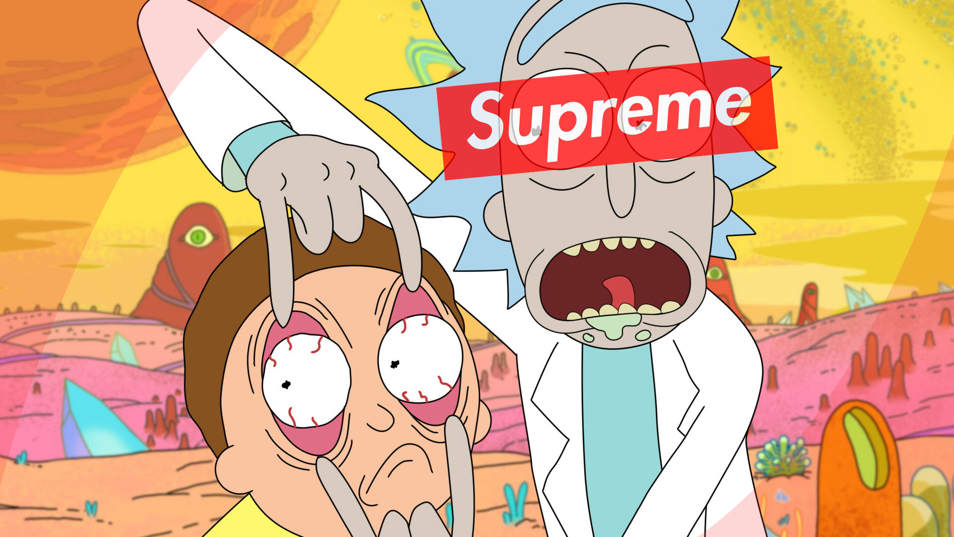 Rick And Morty Stoner Wallpaper