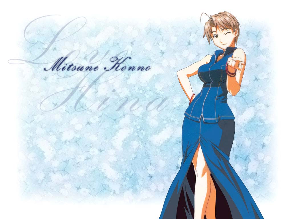 Cartoons Love Hina Mitsune Konno Anime Desktop