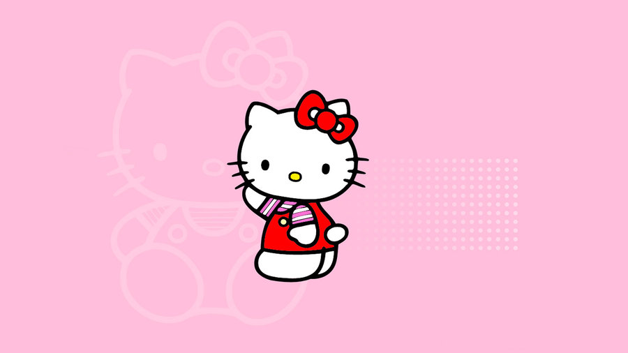 Wallpaper Hello Kitty Pink by MFSyRCM on