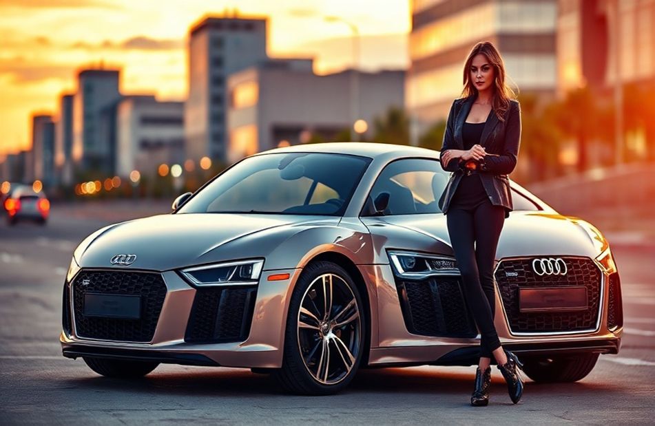 Audi Girl Wallpaper