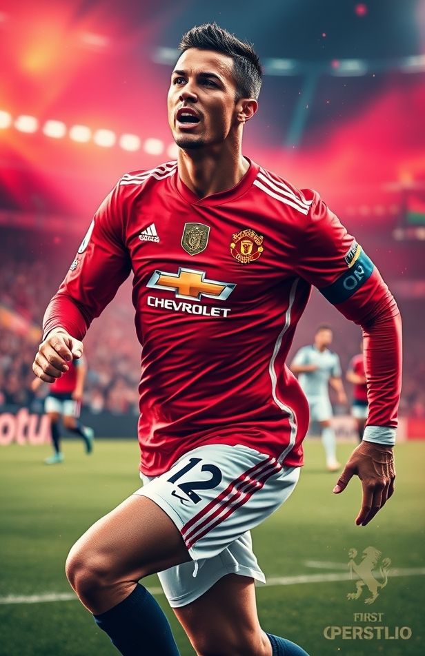 Cristiano Ronaldo Manchester United Wallpaper
