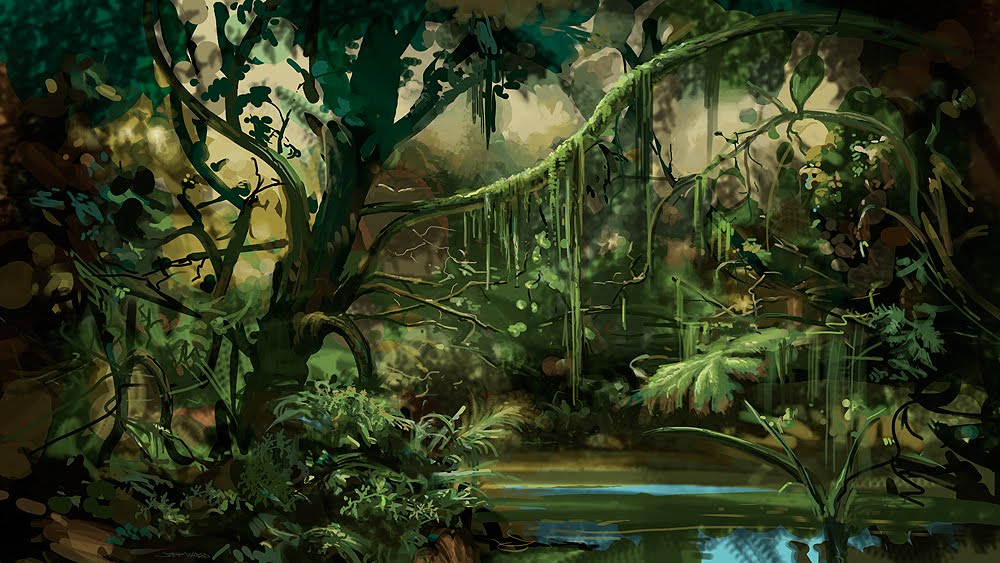 Jungle Background Art