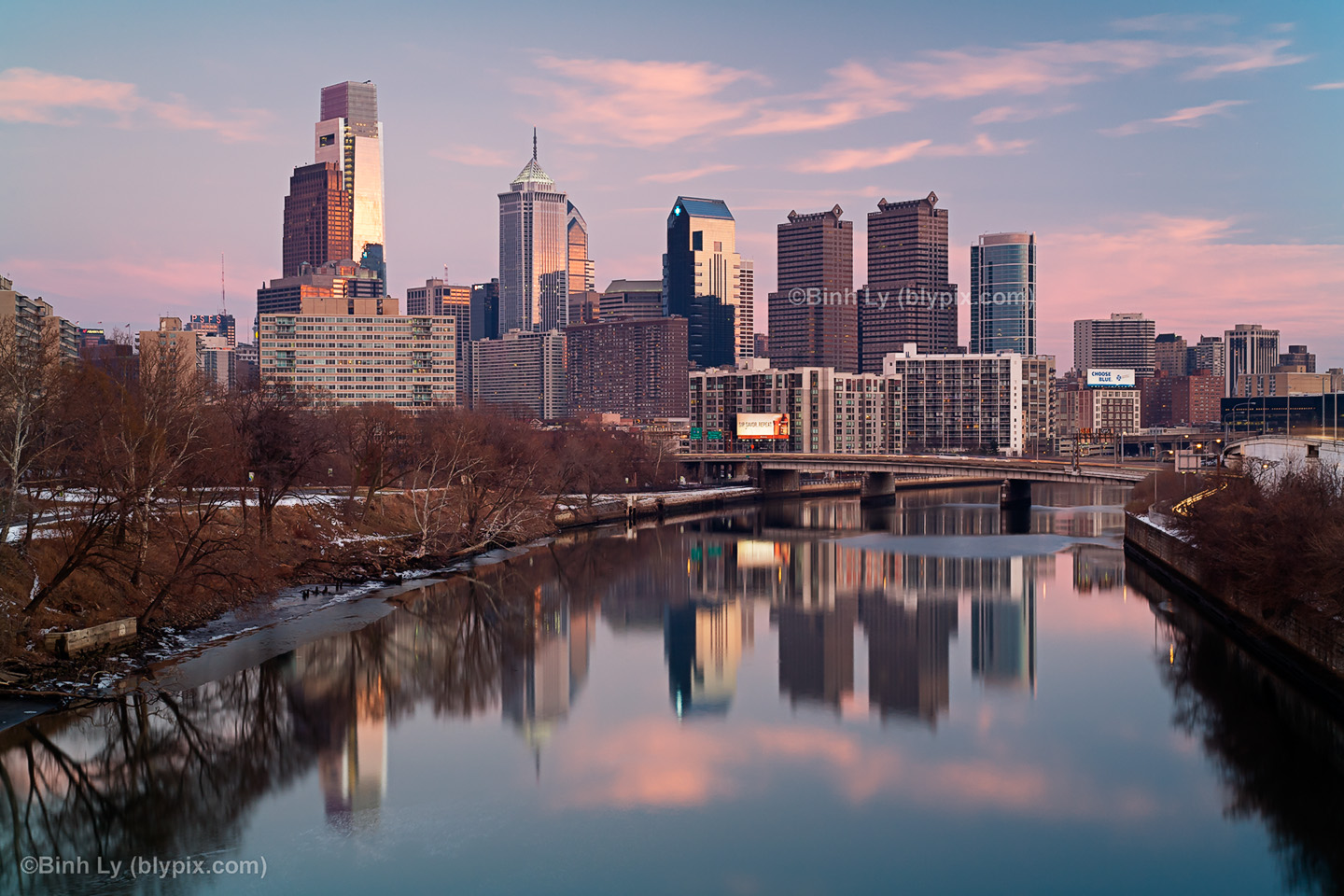 Philadelphia Skyline Desktop Background