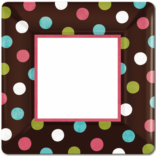 Free download Awsome Backgrounds Wallpapers Pink Polka Dot Border