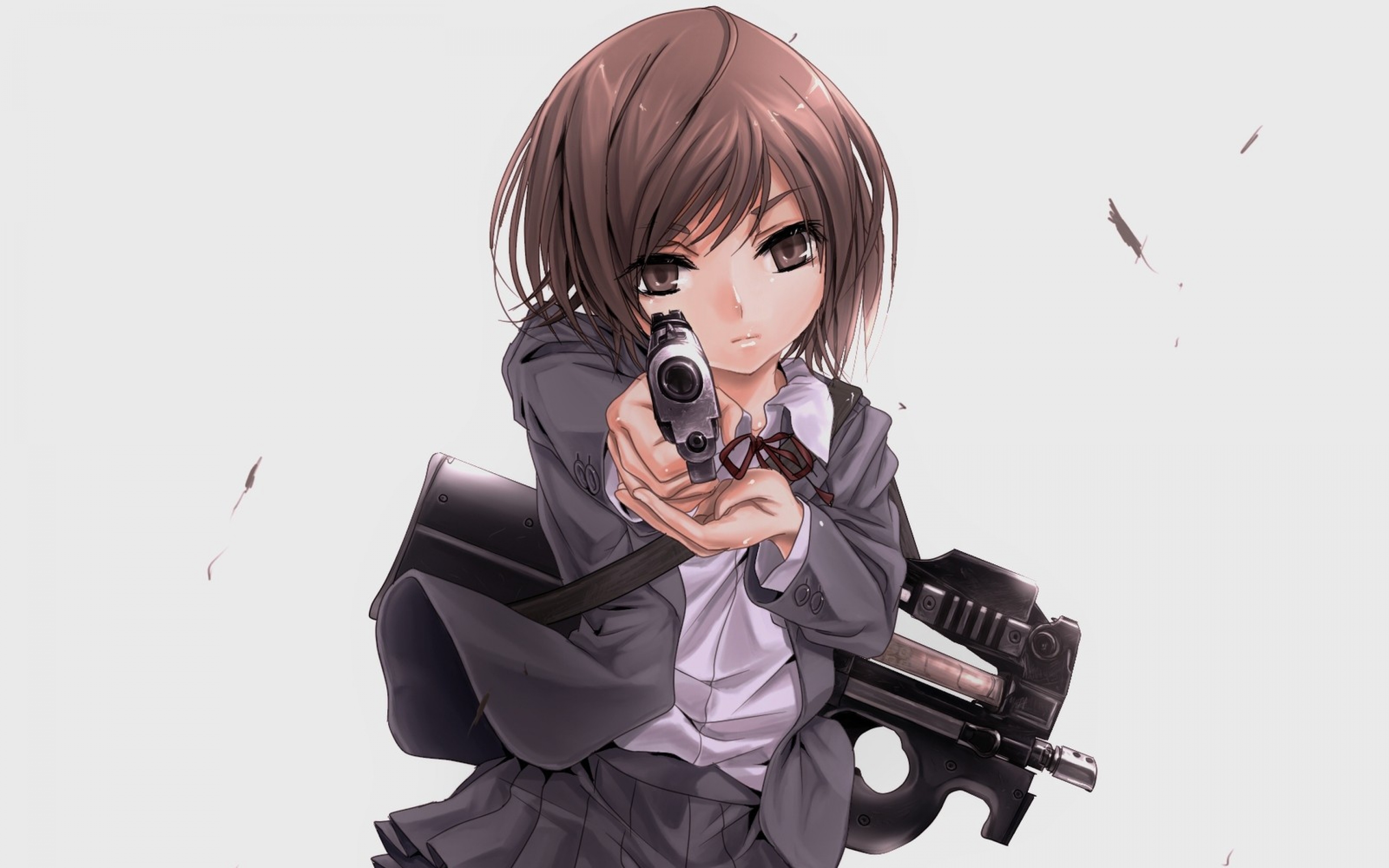 Fn Ps90 Henrietta Gunslinger Girl Wallpaper Resolution