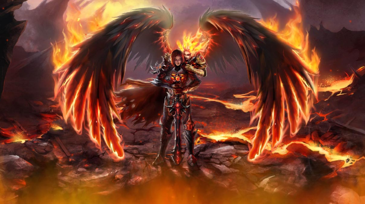 Fallen Angels Animated Wallpaper Desktopanimated