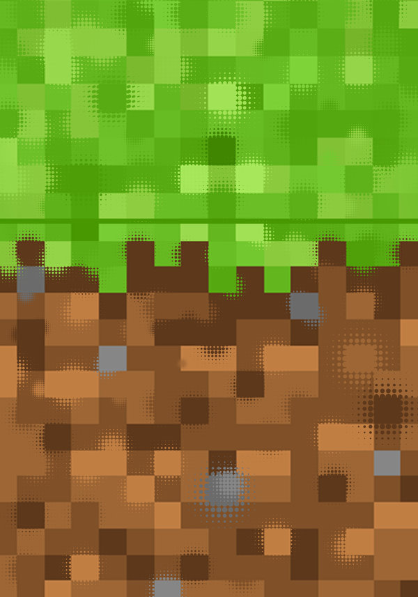 Minecraft Grass Block Wallpaper By Thuddleston