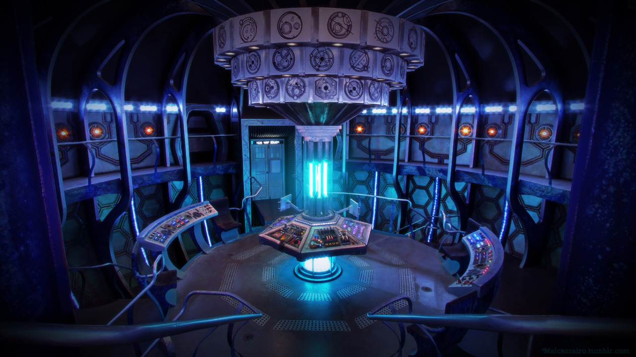 Wallpaper Of The Doctor S Tardis Interior I Touched Up