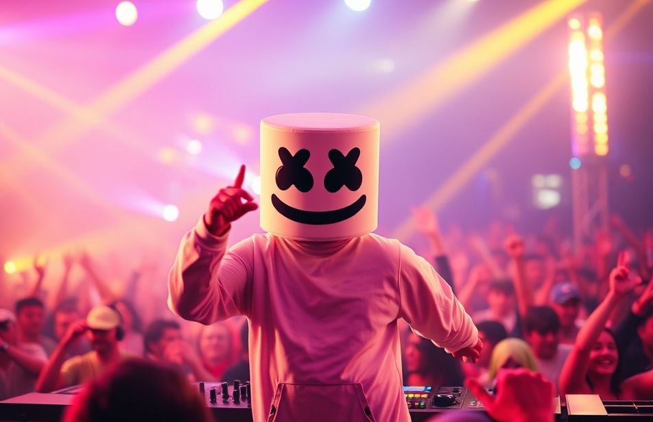 Dj Marshmello Wallpaper