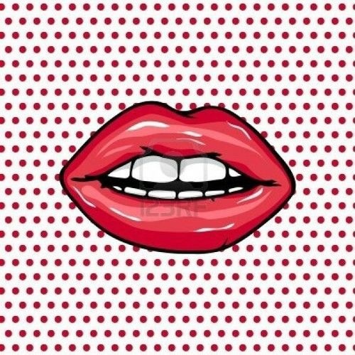 Cute Lips Red Wallpaper Image By Bobbym On Favim