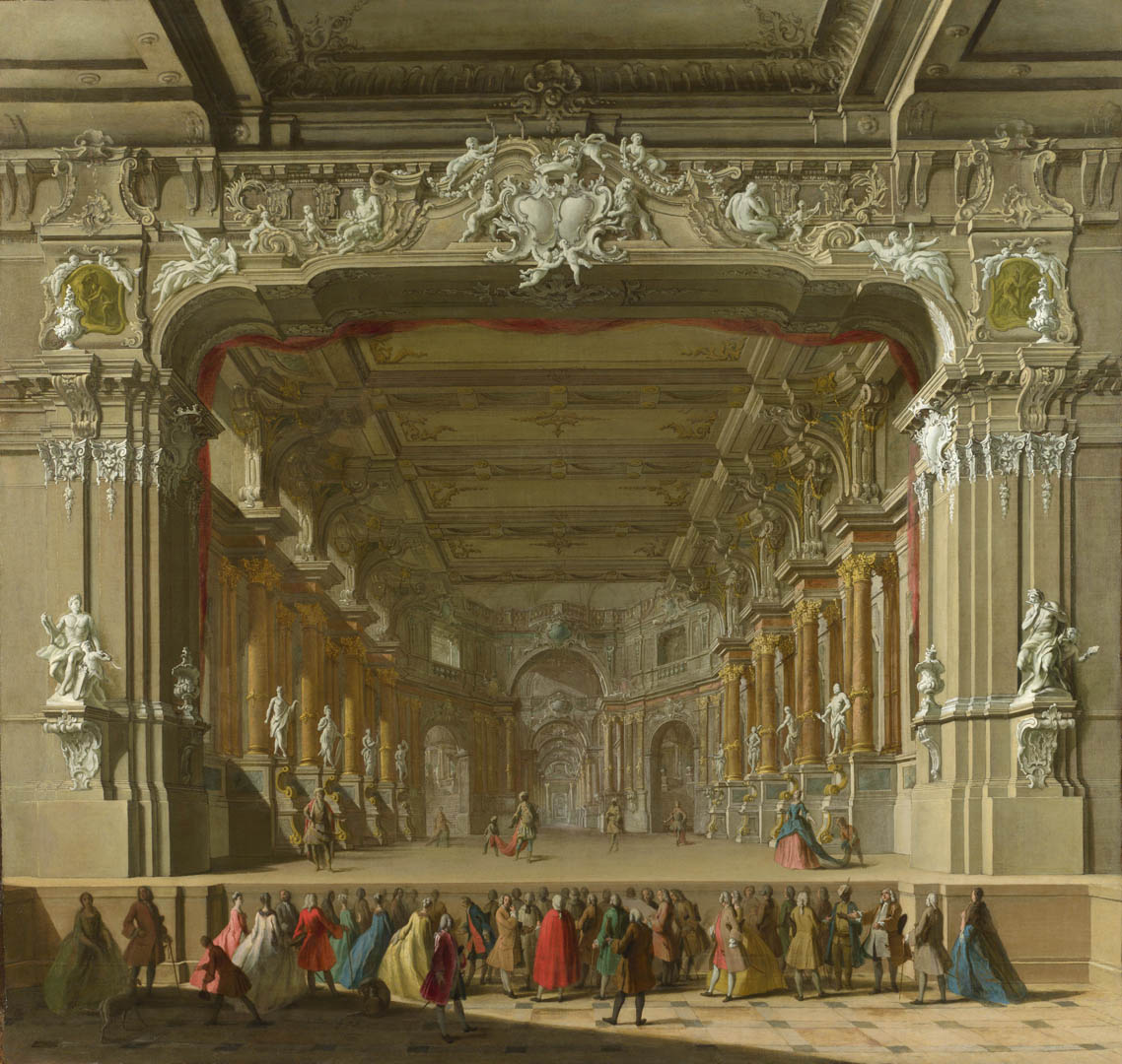 Of A Theatre Italian Renaissance Northern Art Wallpaper Picture