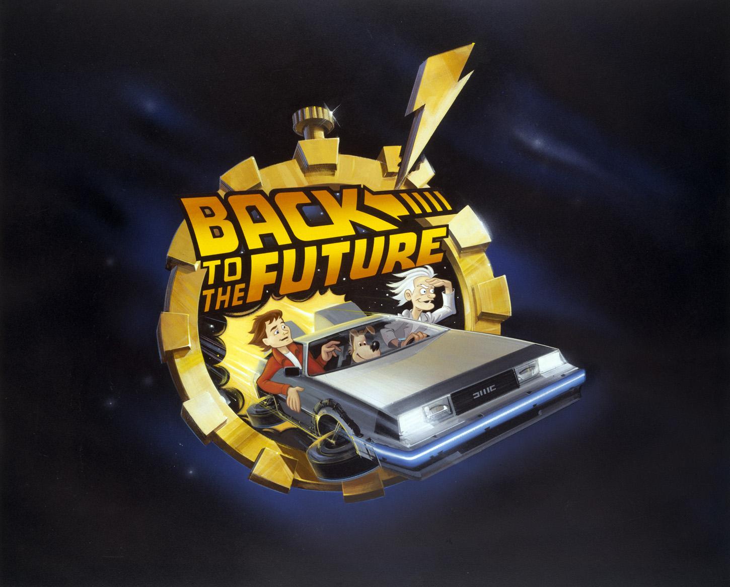 Back To The Future Trilogy Animated First