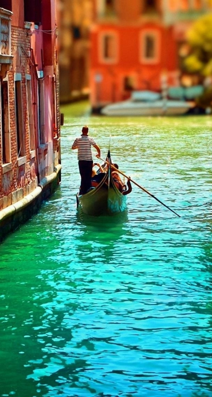Italy Venice Water City Architecture Cityscape iPhone Se Wallpaper