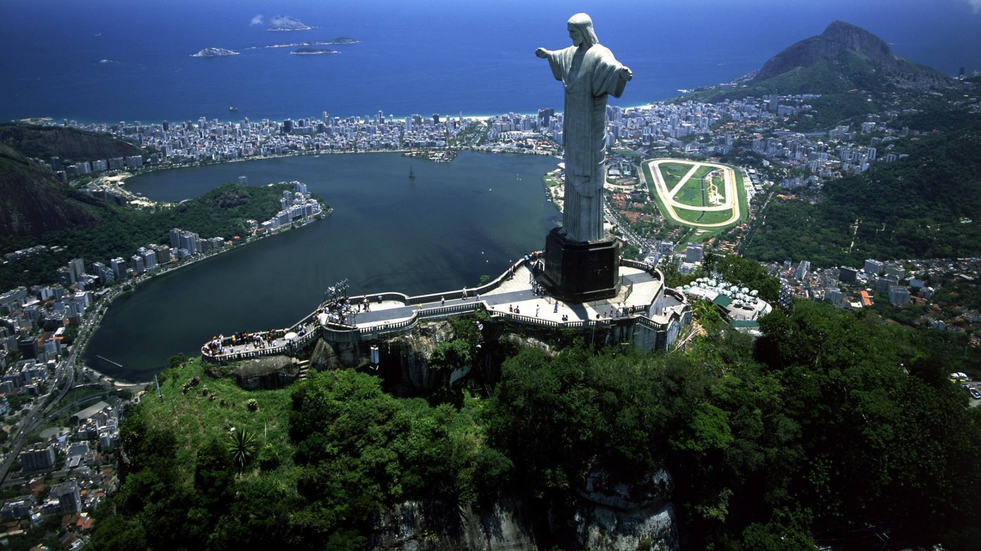 Christianity Architecture Rio De Janeiro Christ Statue HD Brazil