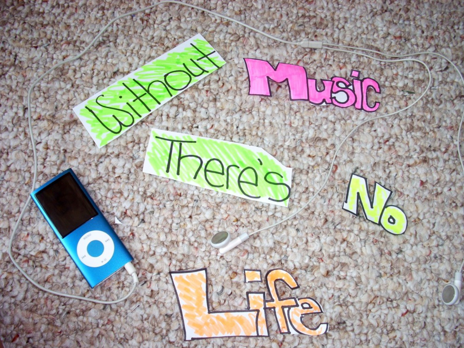 Without Music There Is No Life HD Desktop Wallpaper We Love