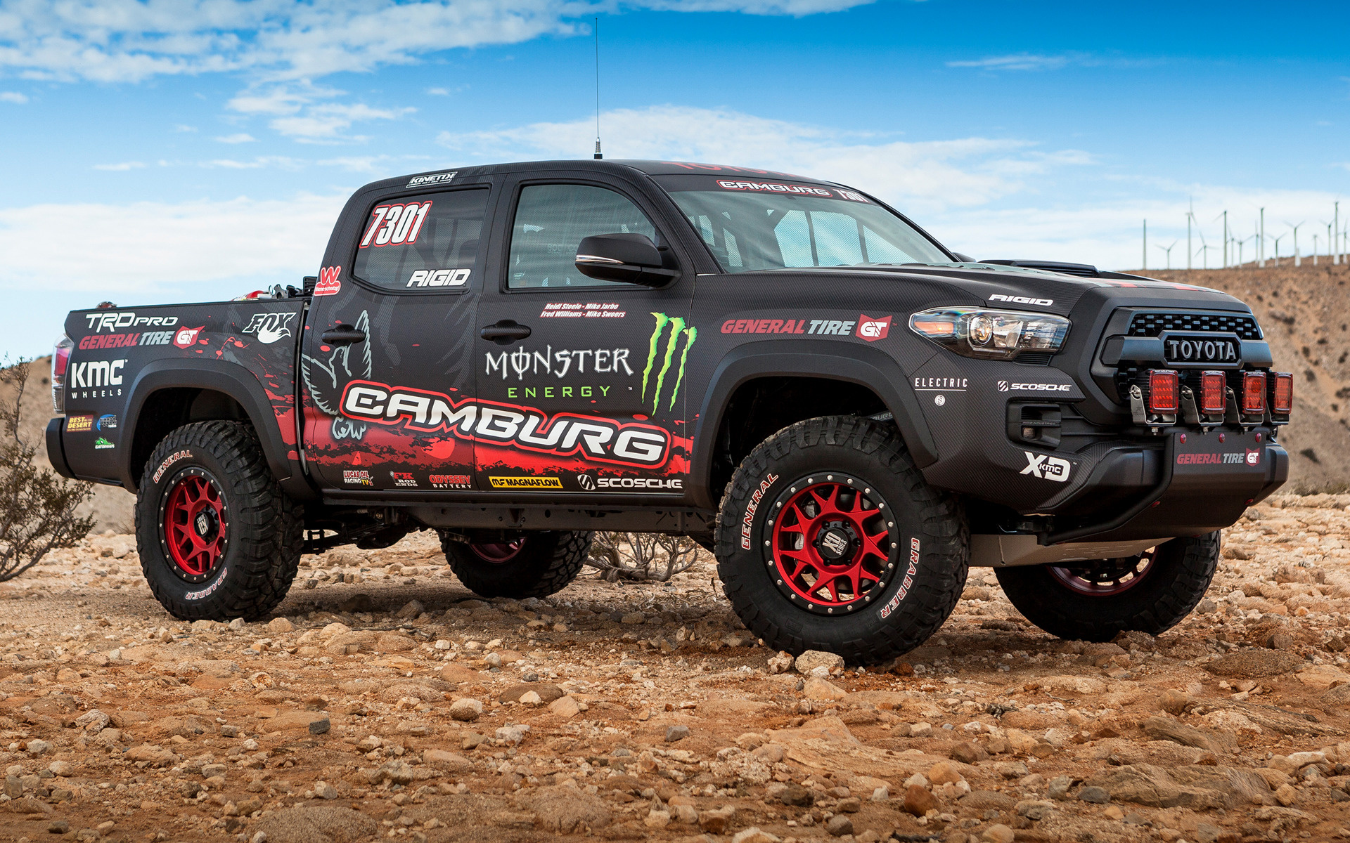 Toyota Tacoma TRD Pro Race Truck 2016 Wallpapers and HD