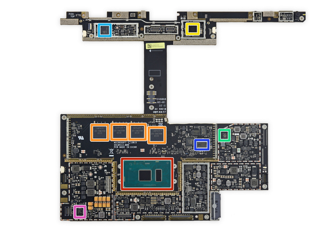 Surface Book Teardown A Look Inside Of The Laptop Shows It S Almost