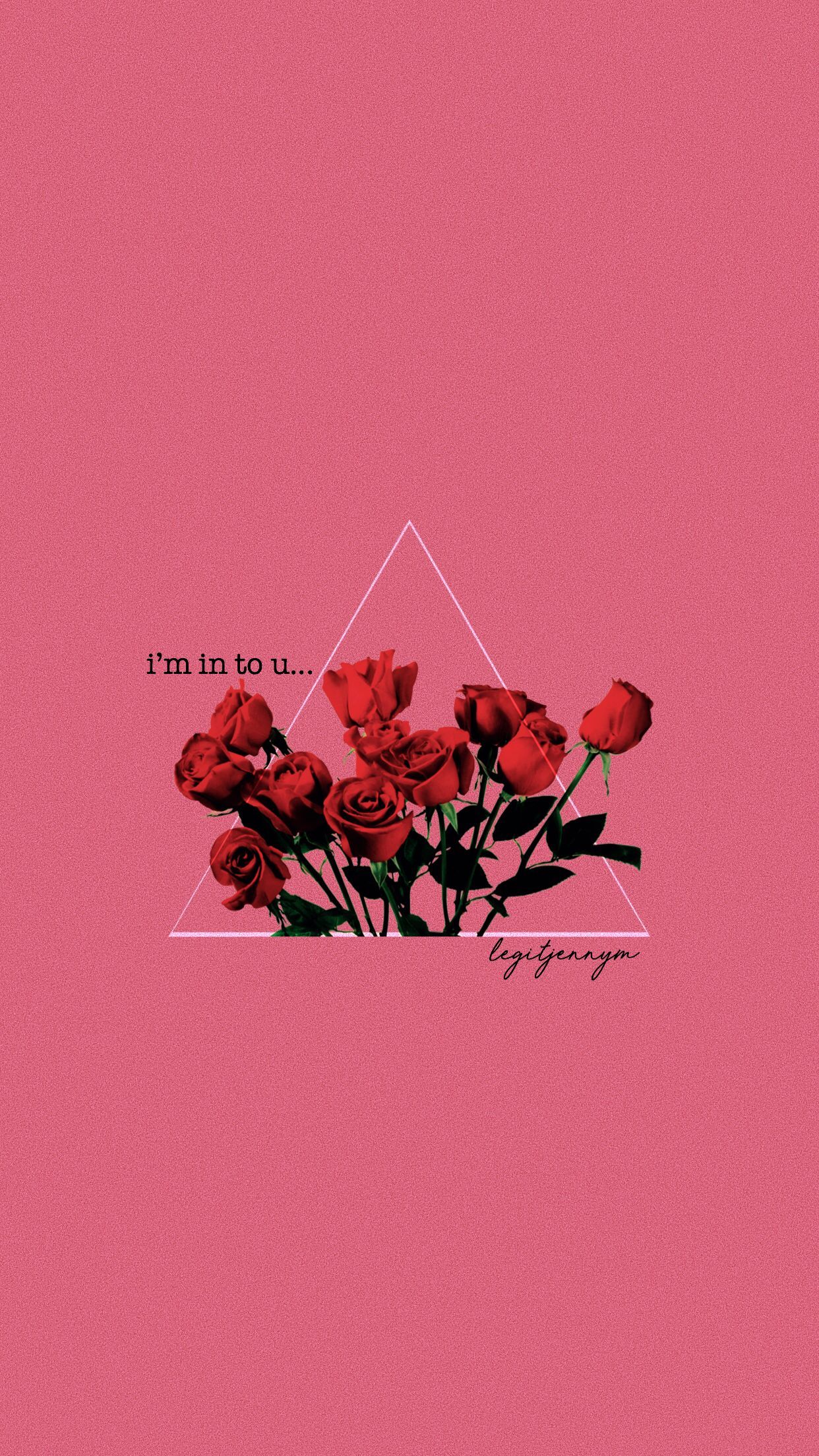 Red Rose Aesthetic Wallpaper On