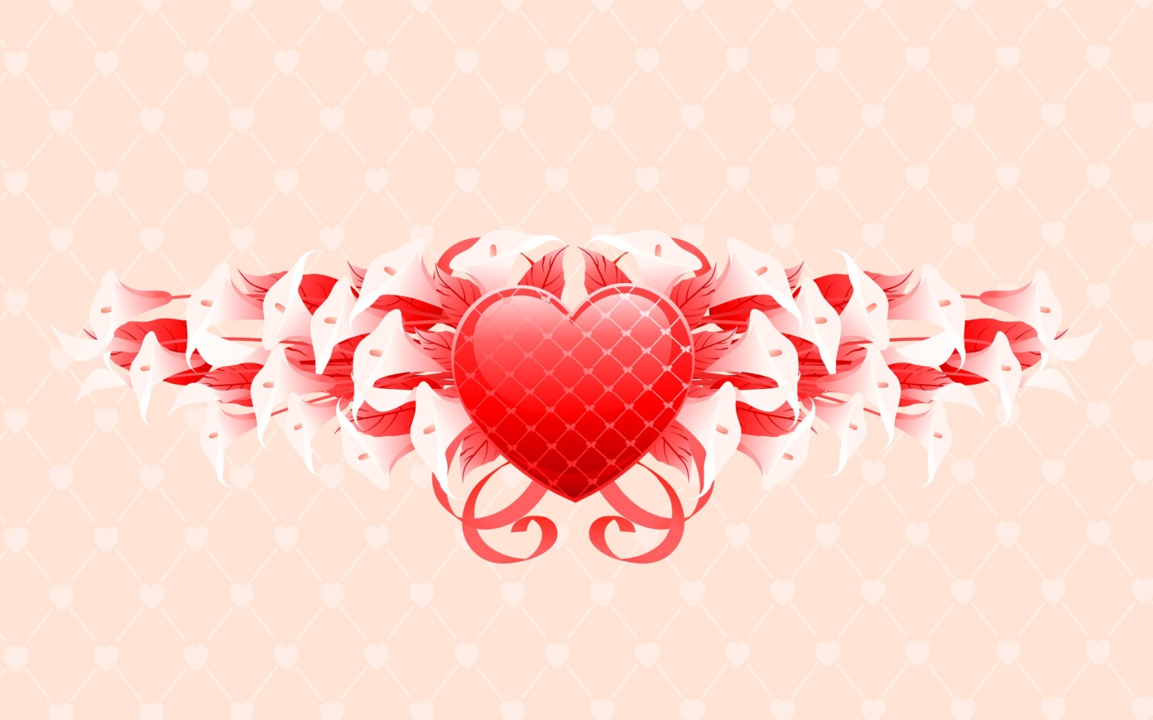 Valentine S Day Background Widescreen Wallpaper Wide