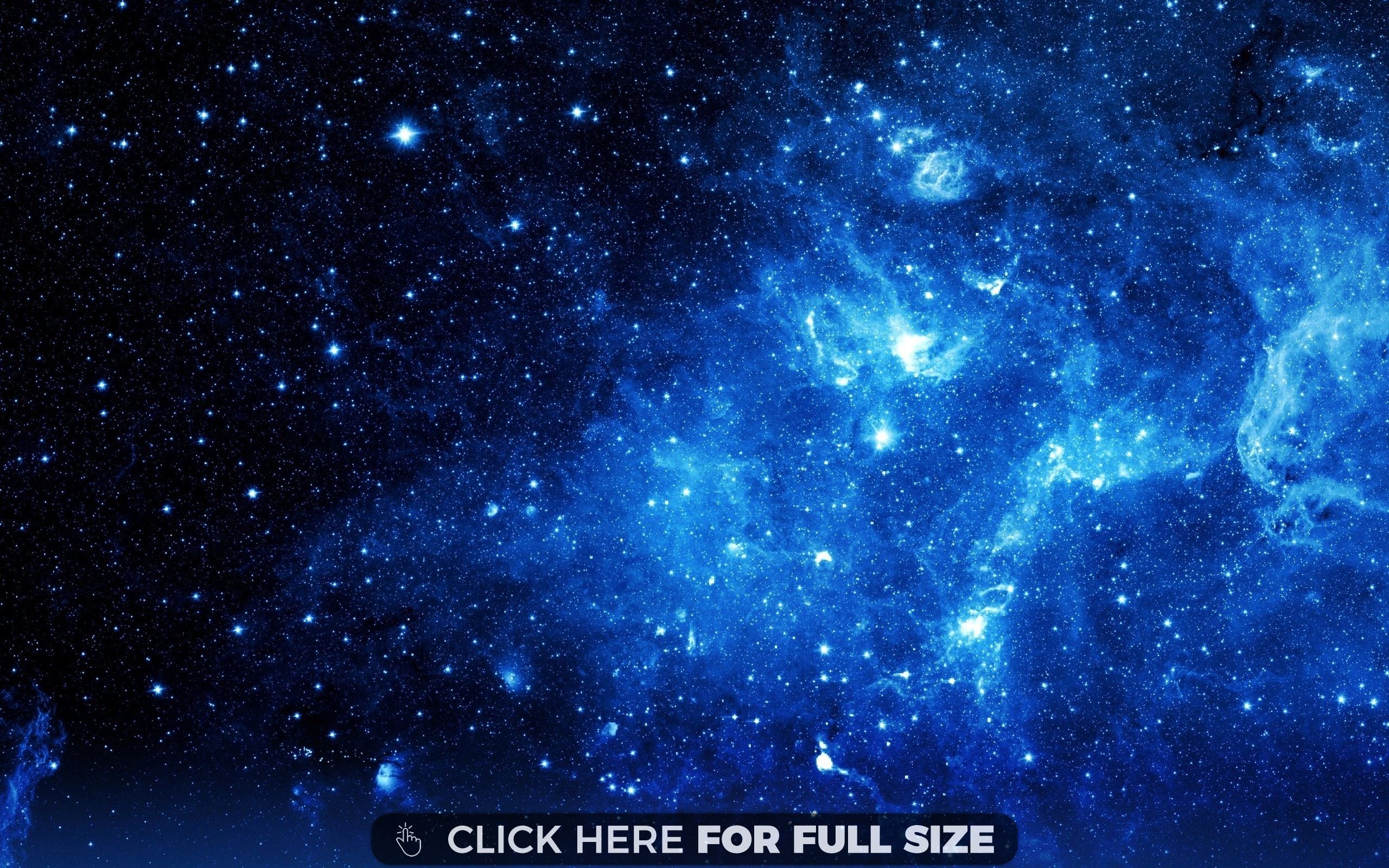 Blue Galaxy HD Wallpaper