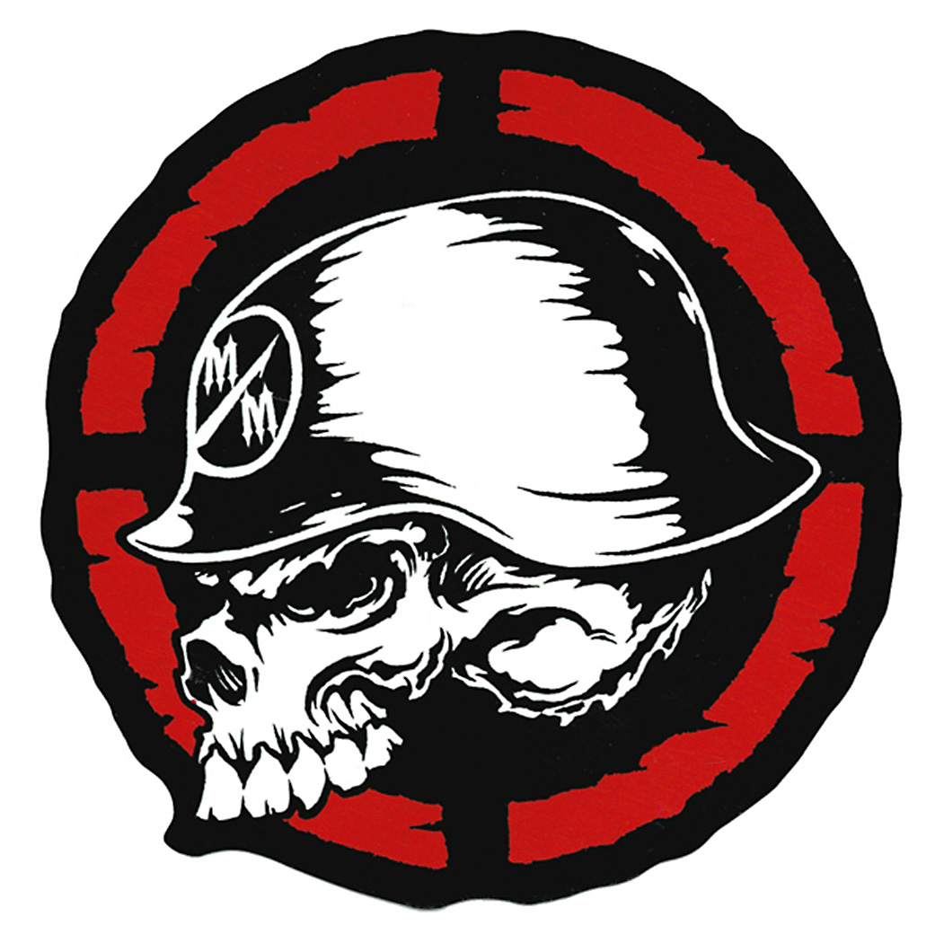 Rockstar Metal Mulisha Logo Sticker