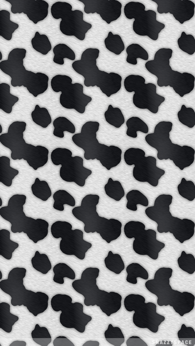 Cow Print iPhone Wallpaper Is Very Easy Just Click