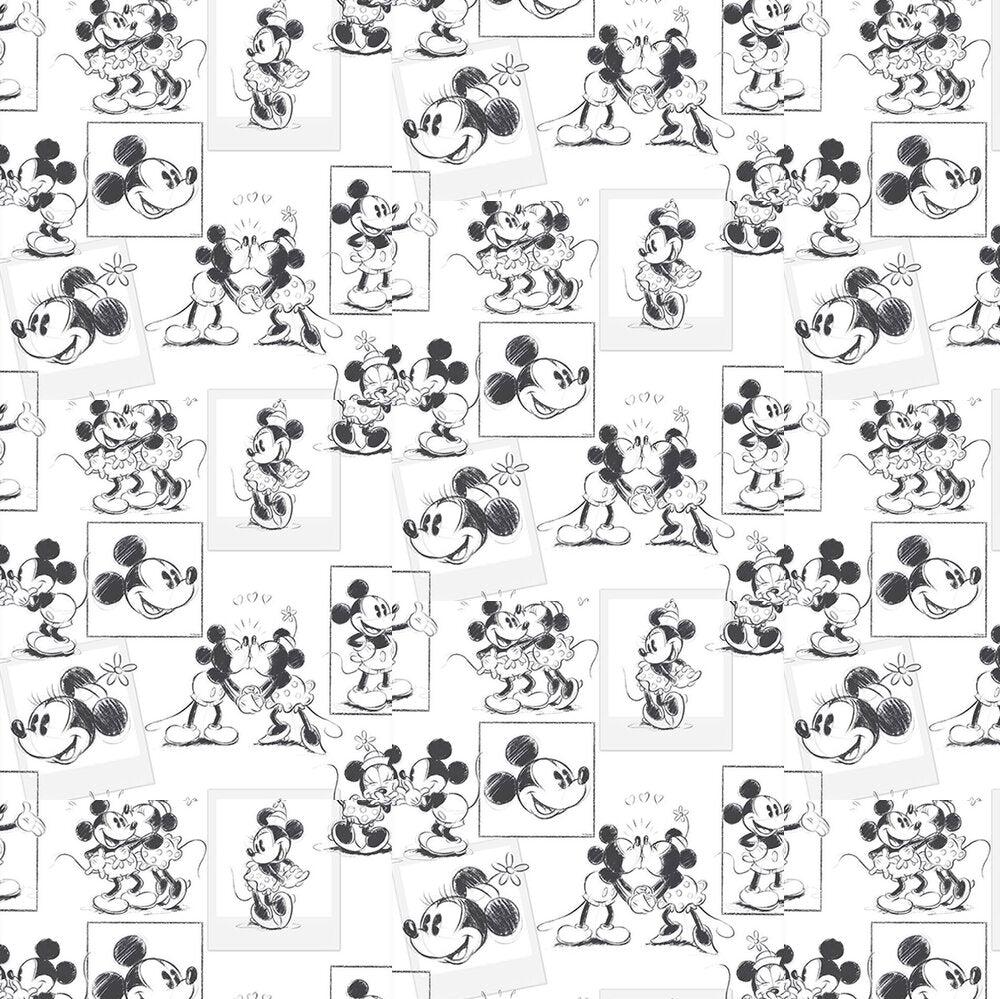 Mickey Minnie Sketch Wallpaper Lionheart